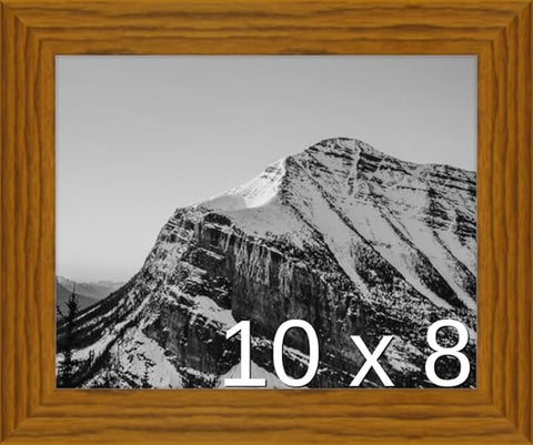 Frame It Easy 10 x 8 Hazel Wood Frame (Derby)