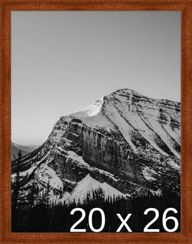 Frame It Easy 20 x 26 Russet Wood Frame (Derby)