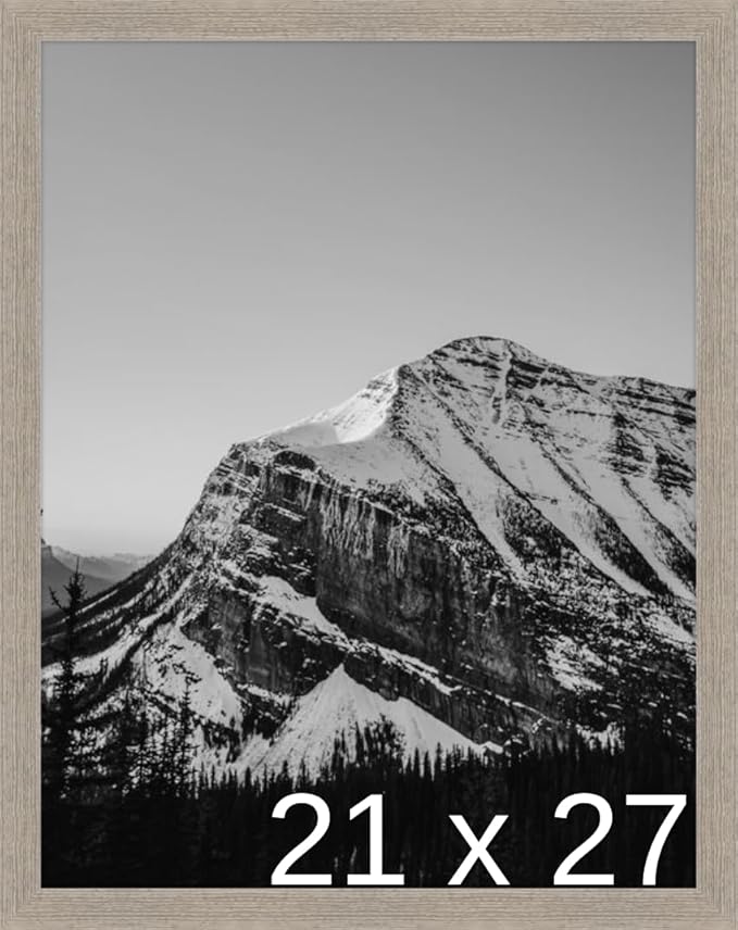 Frame It Easy 21 x 27 Rustic Gray Wood Frame (Derby)