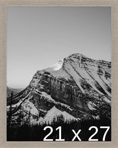 Frame It Easy 21 x 27 Rustic Gray Wood Frame (Derby)