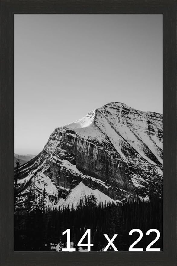Frame It Easy 14 x 22 Coffee Wood Frame (Derby)