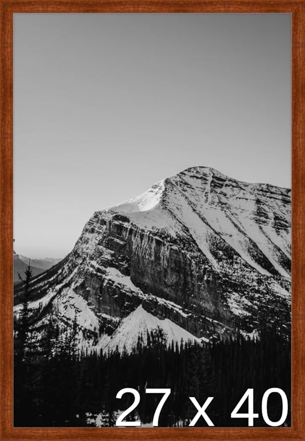 Frame It Easy 27 x 40 Russet Wood Frame (Derby)