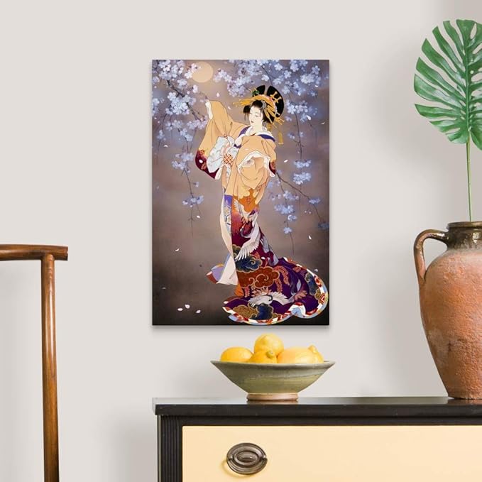 CANVAS ON DEMAND Yoi Canvas Wall Art Print by Haruyo Morita, Figurative, Home Decor, Beauty Artwork, 16" x24in