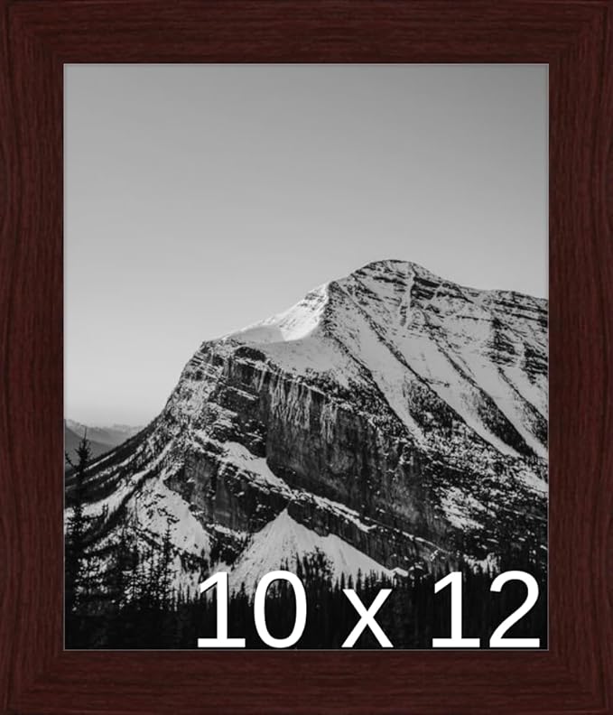 Frame It Easy 10 x 12 Merlot Wood Frame (Derby)