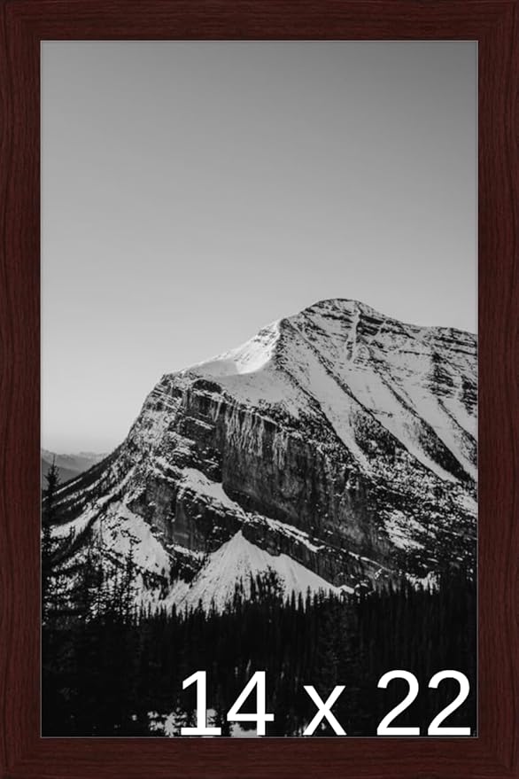 Frame It Easy 14 x 22 Merlot Wood Frame (Derby)