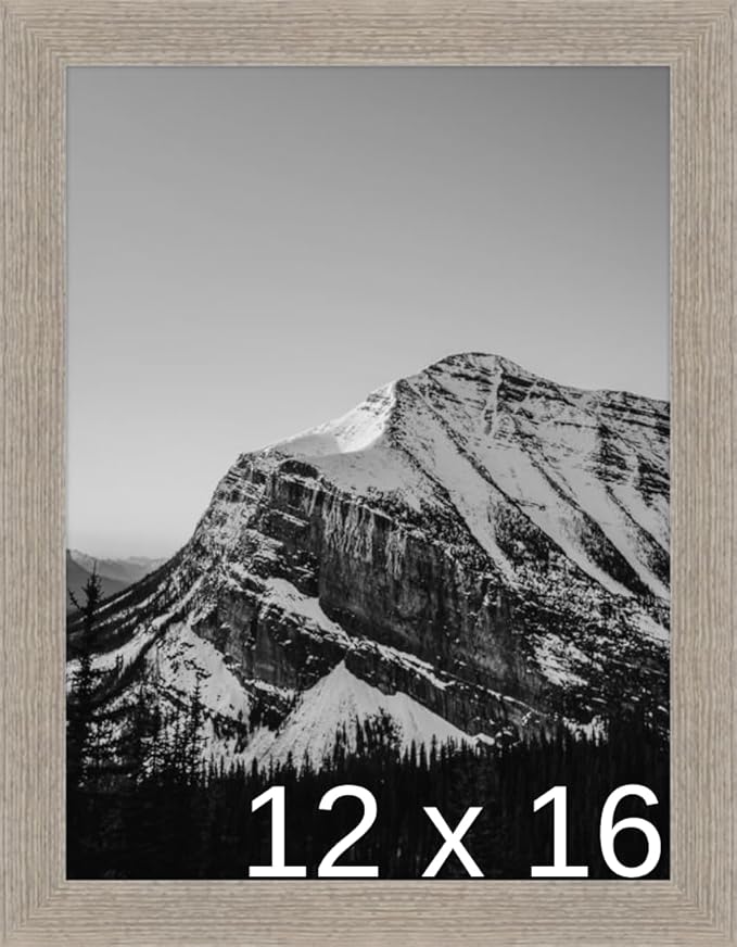 Frame It Easy 12 x 16 Rustic Gray Wood Frame (Derby)