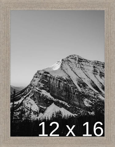 Frame It Easy 12 x 16 Rustic Gray Wood Frame (Derby)