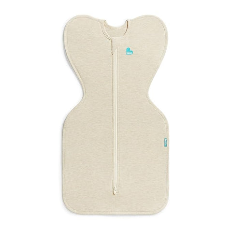 Love to Dream Swaddle UP, Sleep Sack 0-3 Months, Self-Soothing, Improves Sleep, Snug Fit Helps Calm Startle Reflex, Baby Essentials Must Haves Newborn, 1.0 TOG, 13-19 lbs, Oatmeal