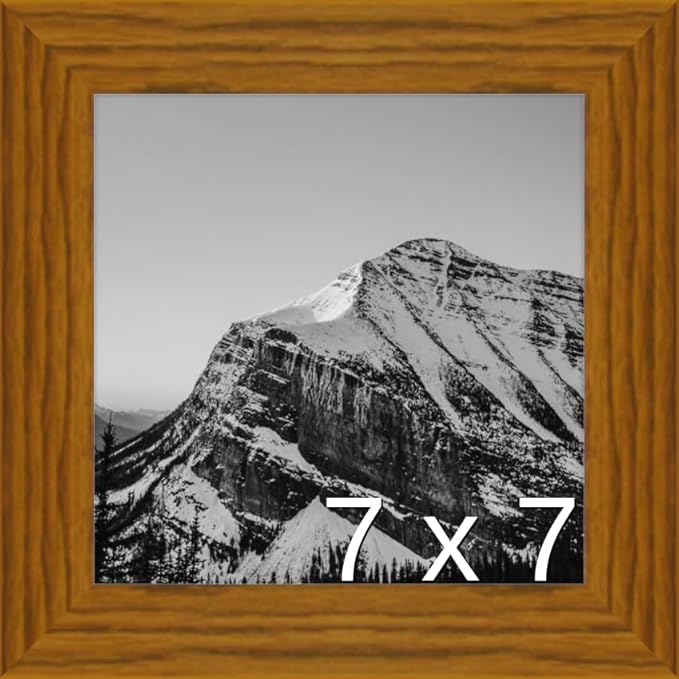 Frame It Easy 7 x 7 Hazel Wood Frame (Derby)