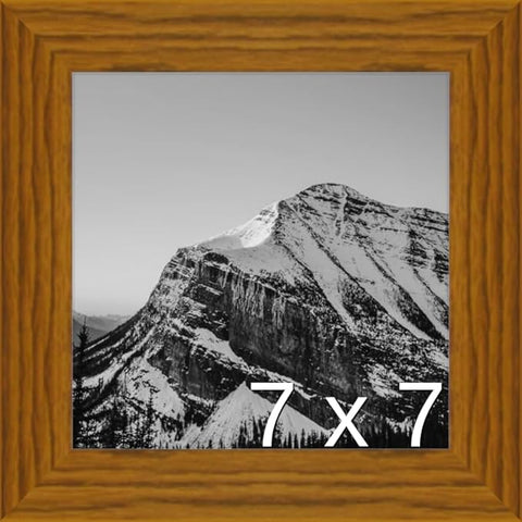 Frame It Easy 7 x 7 Hazel Wood Frame (Derby)