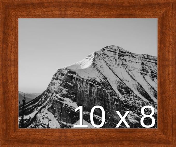 Frame It Easy 10 x 8 Russet Wood Frame (Derby)