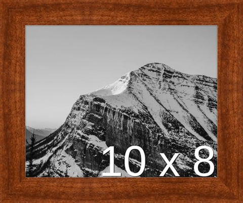 Frame It Easy 10 x 8 Russet Wood Frame (Derby)