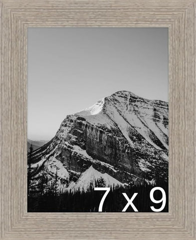 Frame It Easy 7 x 9 Rustic Gray Wood Frame (Derby)
