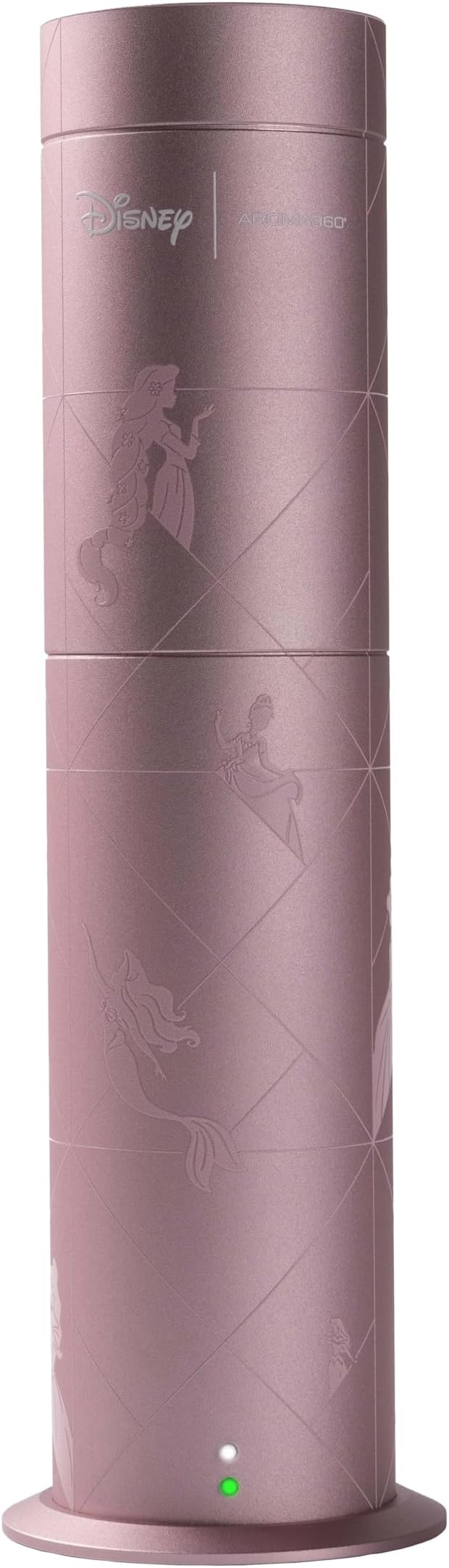Aroma360 -Disney-Mini Pro Scent Diffuser-Aroma Diffuser for Essential Oils-Cold-Air Diffusion-600sq.ft. Coverage-Waterless Air Diffuser-Disney Princess Works Exclusively with Pro Pod Bottles
