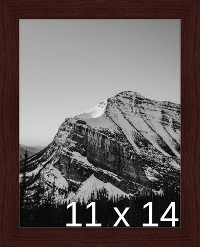 Frame It Easy 11 1/2 x 14 Merlot Wood Frame (Derby)