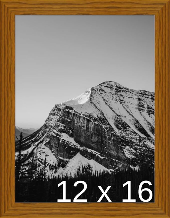 Frame It Easy 12 x 16 Hazel Wood Frame (Derby)
