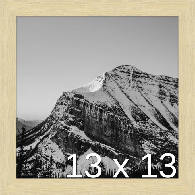 Frame It Easy 13 x 13 Wheat Wood Frame (Derby)
