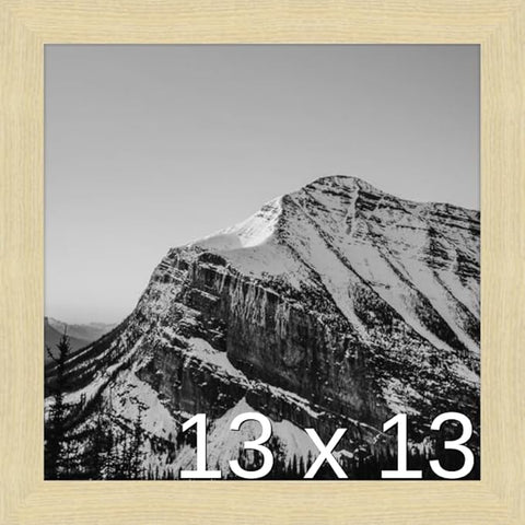 Frame It Easy 13 x 13 Wheat Wood Frame (Derby)