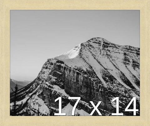 Frame It Easy 17 x 14 Wheat Wood Frame (Derby)