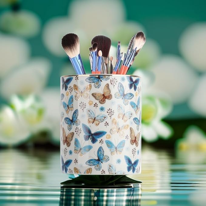 Utensils Holder Caddy Cutlery Organizer Elegant Porcelain Spoon Holder for Kitchen Table, Cabinet
