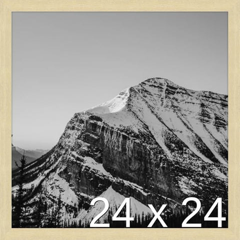 Frame It Easy 24 x 24 Wheat Wood Frame (Derby)