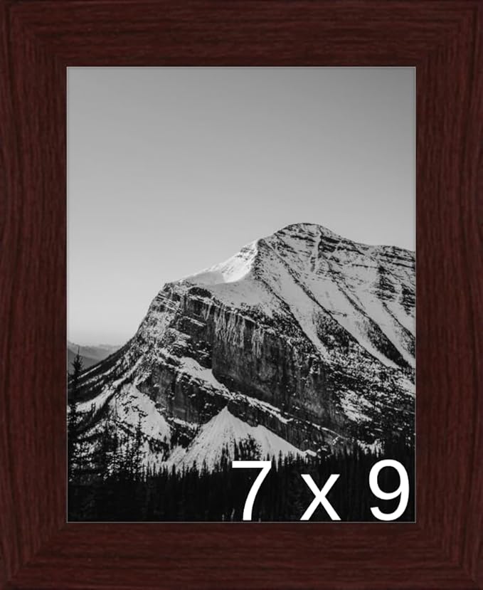 Frame It Easy 7 x 9 Merlot Wood Frame (Derby)