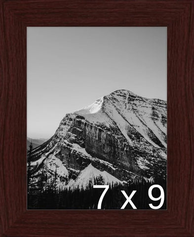 Frame It Easy 7 x 9 Merlot Wood Frame (Derby)