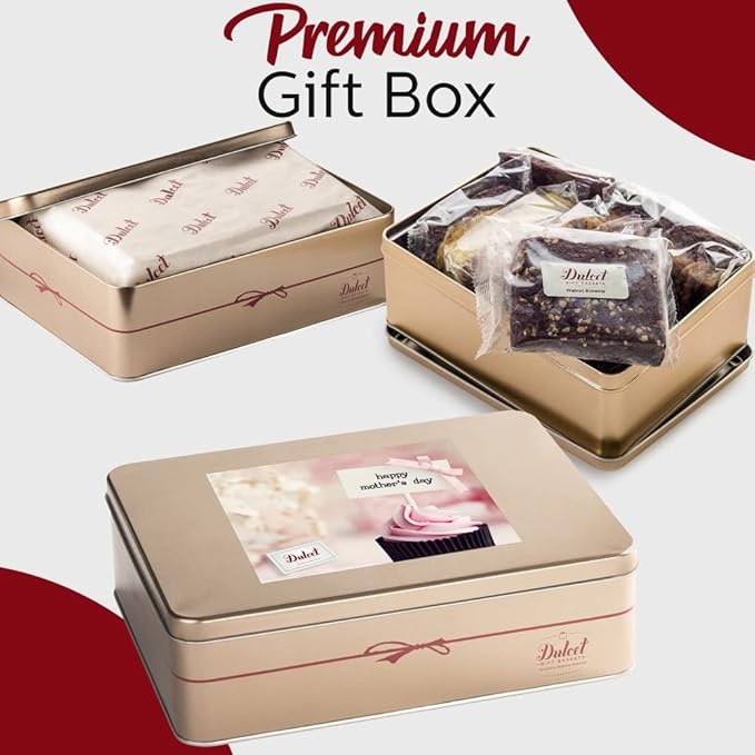 Mother's Day Gift Baskets, Gourmet Food Gifts for Women, Mom, Daughter, Sister, Friends & Co-workers, Food Gift Baskets By Dulcet Gift Baskets