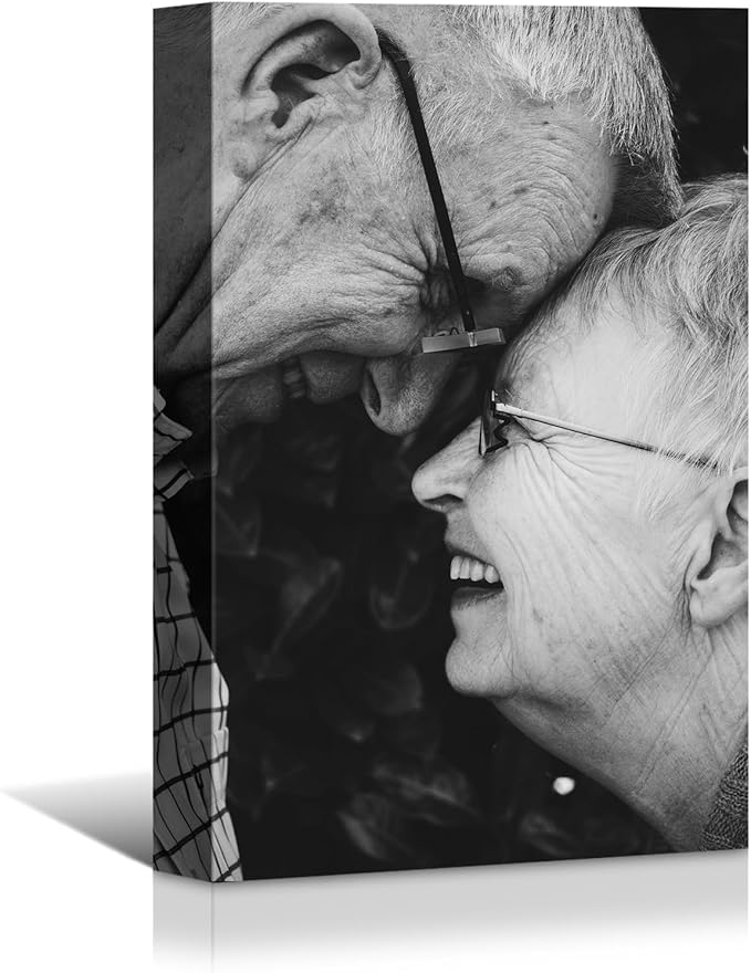 Looife 32"x48" Custom Canvas Prints, Custom Picture Personalized Wall Art with Your Photo on Canvas