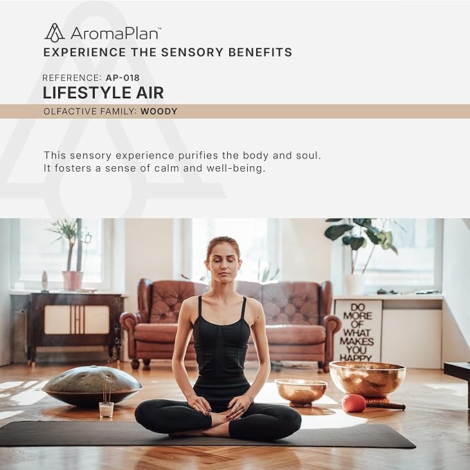 AromaPlan Hotel Scents Lifestyle Air 5 Fl Oz (148ml), Home Luxury Aroma & Hotel Fragrance Diffuser Oil- Hotel Diffuser Oil for Aromatherapy- USA Made, Bigger Bottle, Bolder Aroma & Longer Lasting