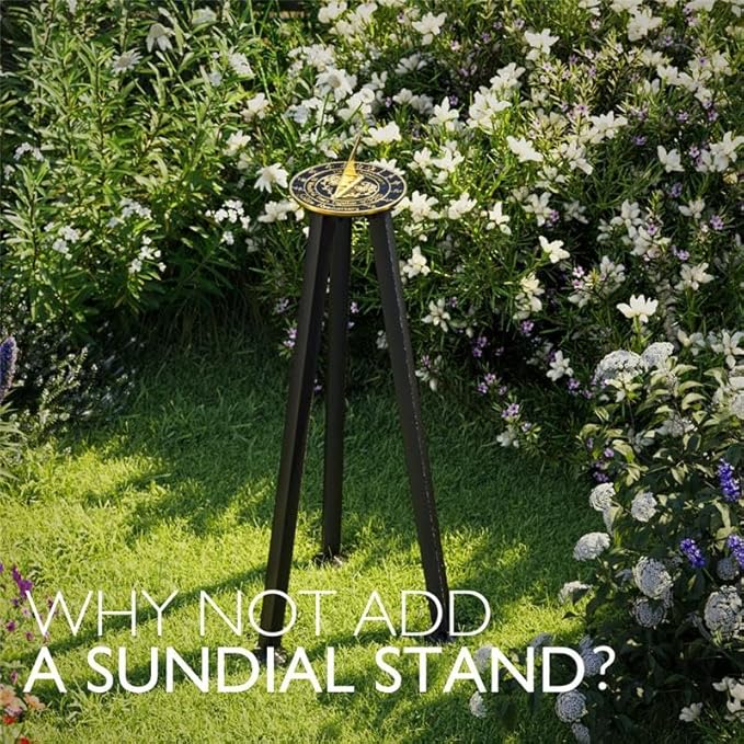 Anniversary Sundial Gift for Any Wedding Anniversary in 2025 - What Love is - Recycled Metal Home Decor Or Garden Present Idea - Handmade in UK for Him, Her Parents Or Couples Celebration