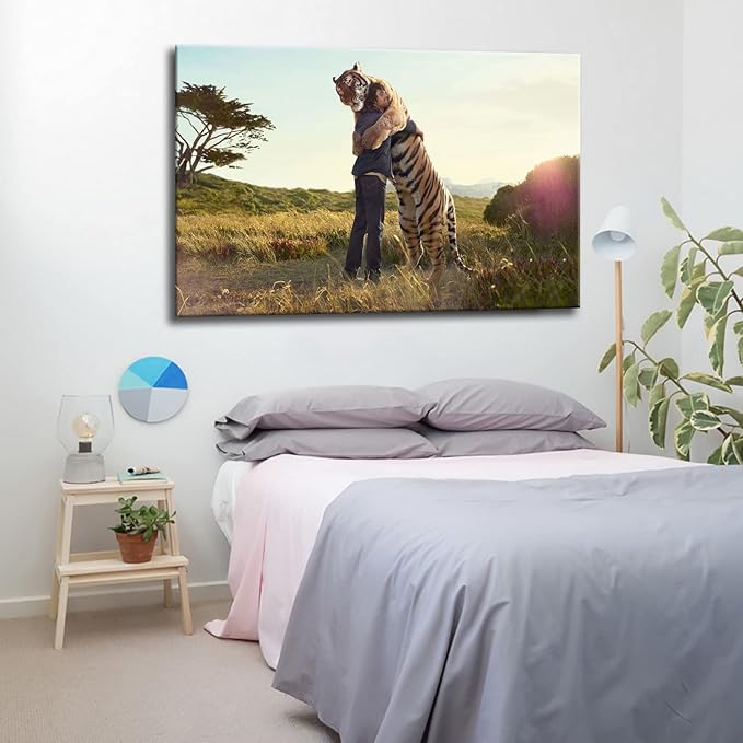 Looife Custom Canvas Prints, Personalized Wall Art with Your Photo on Canvas - 30"x20"