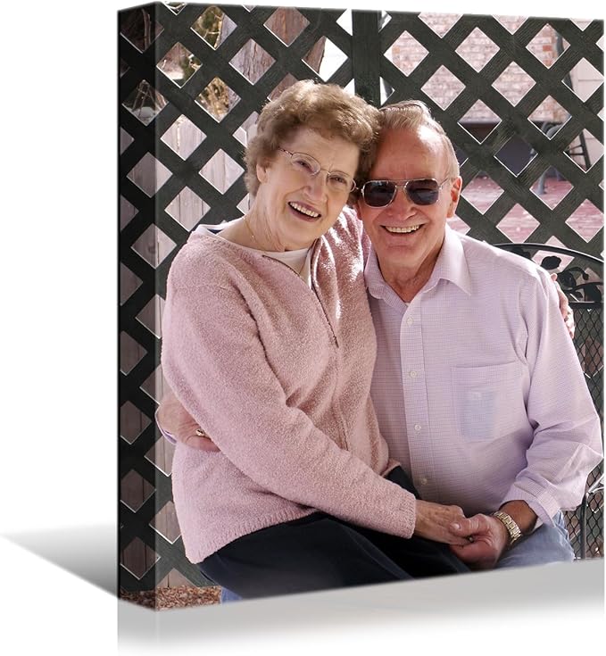 Looife 36"x48" Custom Canvas Prints with Your Photo, Custom Personalized Wall Art with Your Photo on Canvas for Wall Decor