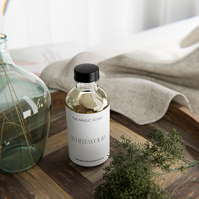 Whitewood Diffuser Oil - Hotel & Home Luxury Scents Inspired by 1 Hotel Miami Beach, Compare to My Way Diffuser Oil Scents for Home, Designed for Use in All Diffusers - 4 fl oz, 120 mL