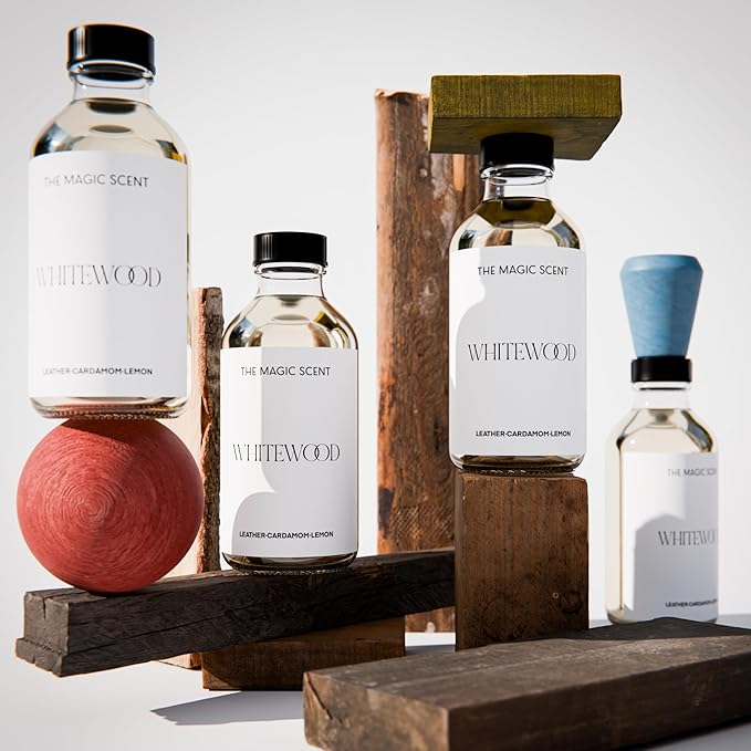 Whitewood Diffuser Oil - Hotel & Home Luxury Scents Inspired by 1 Hotel Miami Beach, Compare to My Way Diffuser Oil Scents for Home, Designed for Use in All Diffusers - 4 fl oz, 120 mL