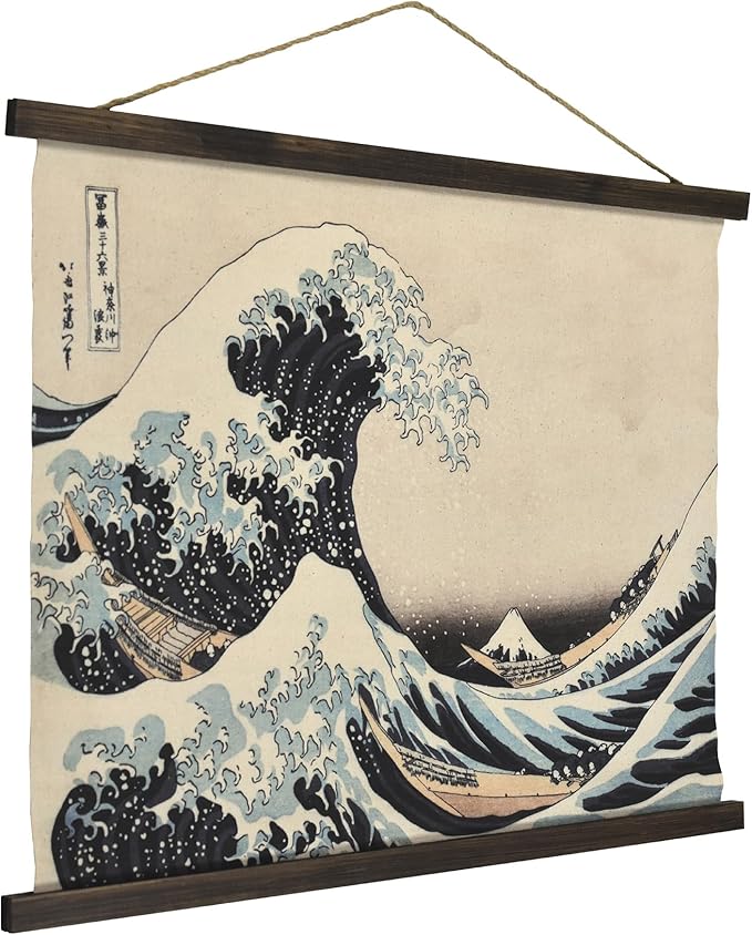 American Art Decor The Great Wave off Kanagawa Tapestry Beach House Wall Art