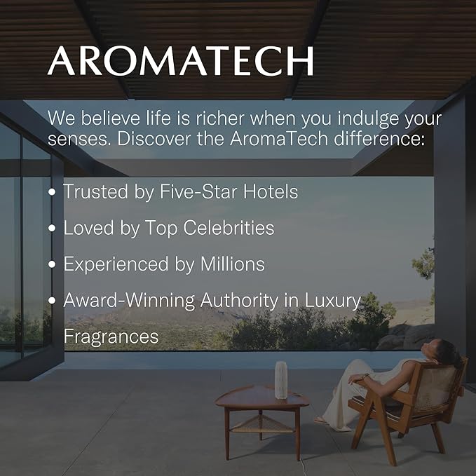 AromaTech Oud & Rose Aroma Oil for Scent Diffuser - 500 Milliliter