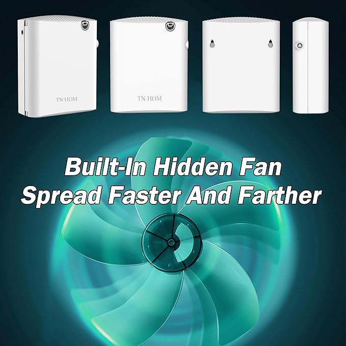 Smart Bluetooth Scent Air Machine for Home, Cold Air Technology Waterless Essential Oil Diffuser 300ML, Scent Cover Up to 1,700 Sq. Ft - Aromatherapy Diffuser for Large Room, Office, Hotel