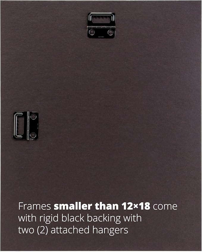 Craig Frames 76036 8.5 x 11 Inch Picture Frame, Contemporary Dark Brown, Set of 4