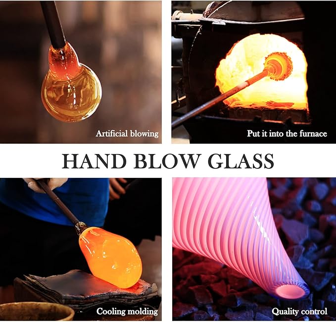 Porseme 150ml Essential Oil Diffuser Glass Color Changing Aroma Air Diffusers Aromatherapy Ultrasonic Cool Mist Humidifier 6 Running Hours Waterless Auto-Off for Sleeping Yoga Office Spa (Pure Purple)