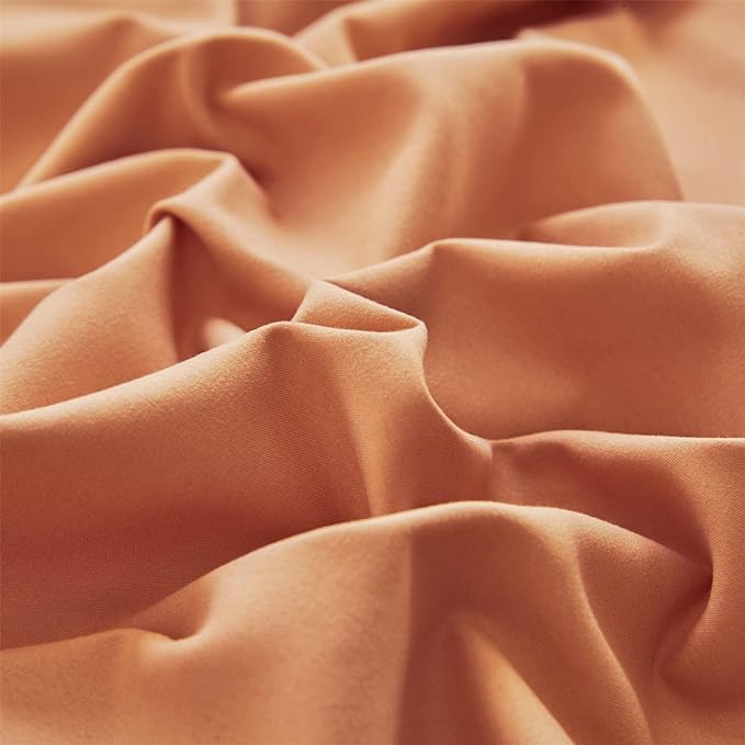 Pureant Peach Comforter Sets Queen Grapefruit Color Bedding Comforter Women Girls Luxurious Orange Pink Aesthetic Quilts Adults Teens Solid Coral Pink Modern Candy Bed Pure Peachy Pink Bed Blankets