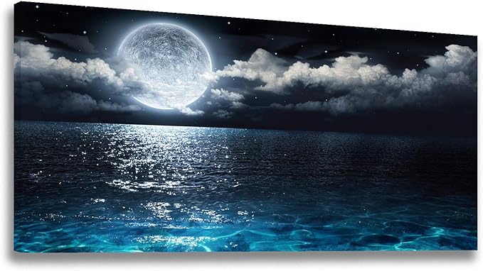 Looife Custom Canvas Wall Art from Your Photo 32x16 inch Frame Personalized Picture Prints Decor Wrapped Canvas Poster for Room Decoration Ready to Hang