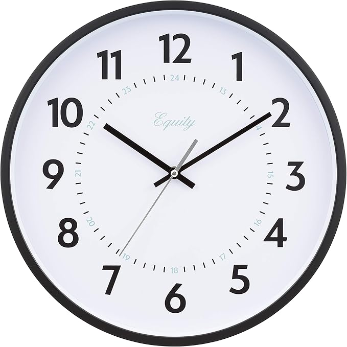 Equity 25509 14 Inch Basics Commercial Quartz Wall Clock