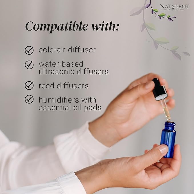 White Tea Essential Oils for Diffusers for Home, Nature-derived White Tea Diffuser Oil, Long-Lasting & Family-Friendly Diffuser Oils Scents, IFRA Certified, Cold Air & Ultrasonic - 4 oz