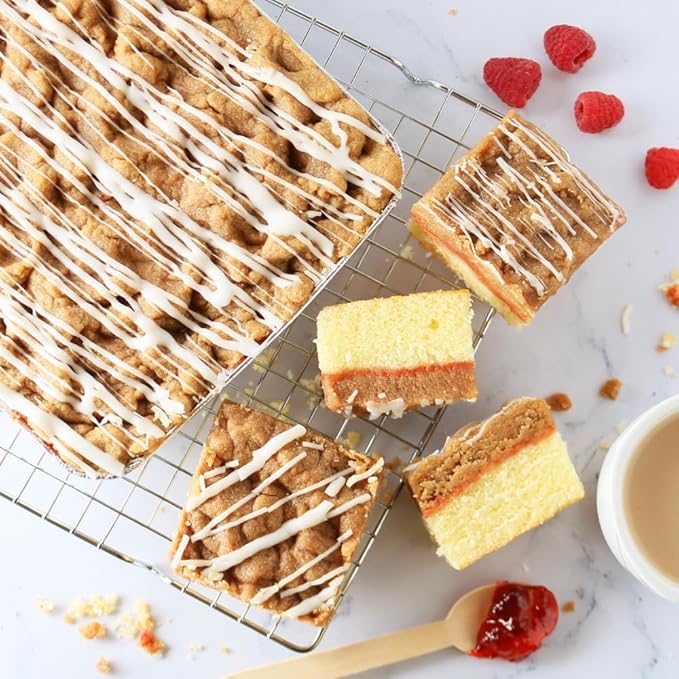 Dulcet Gift Baskets Happy Holiday Deluxe Bakery Mix of Assorted Cookies and Pastries with Decorative Teddy Bear for Women, Friend, College, Couples, Mom, Dad, Wife, Daughter, Him and Her.