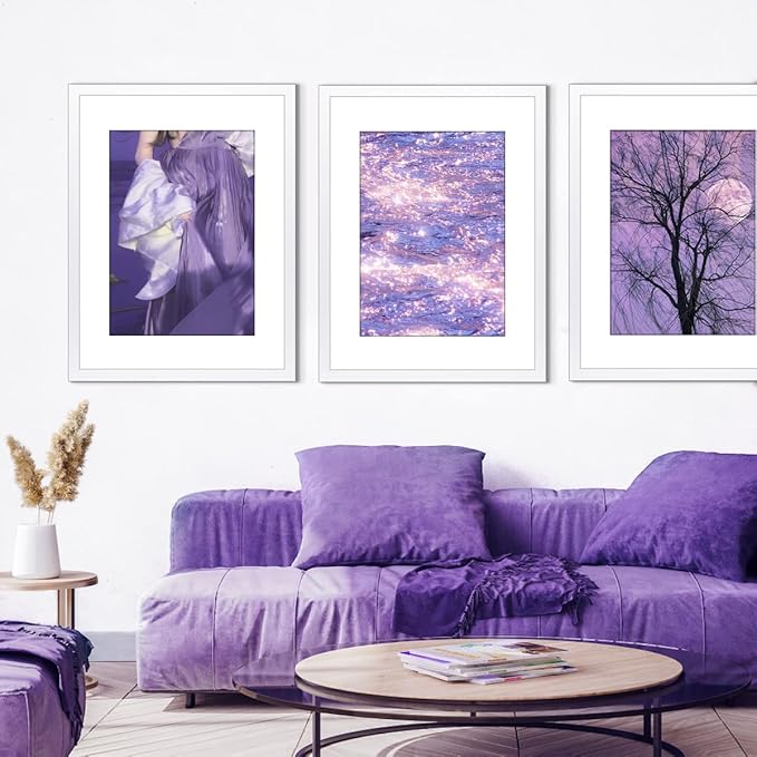 THREELOVE 22x28 Frame White, Display Picture 18x24 with mat or 22x28 Without mat, Photo Poster Picture Frame Wall Mounting Home Decor, 1-PCS