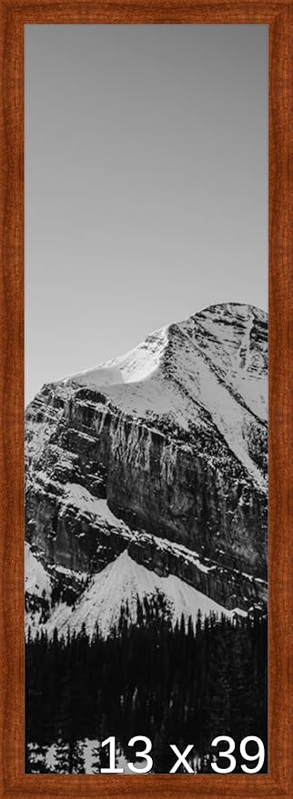Frame It Easy 13 x 39 Russet Wood Frame (Derby)