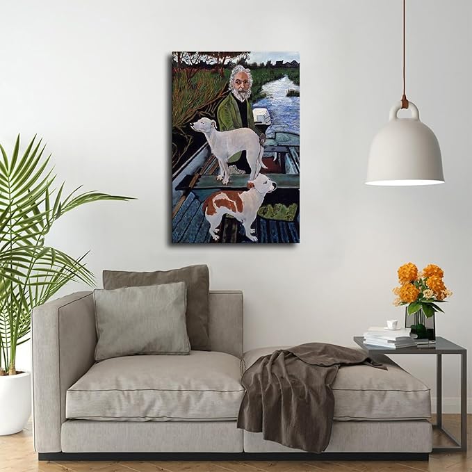 ZZZMOON Dogs from Goodfellas HD Canvas Prints Posters and Wall Art Picture Decor Canvas Prints (UnFramed,08x12 inch)