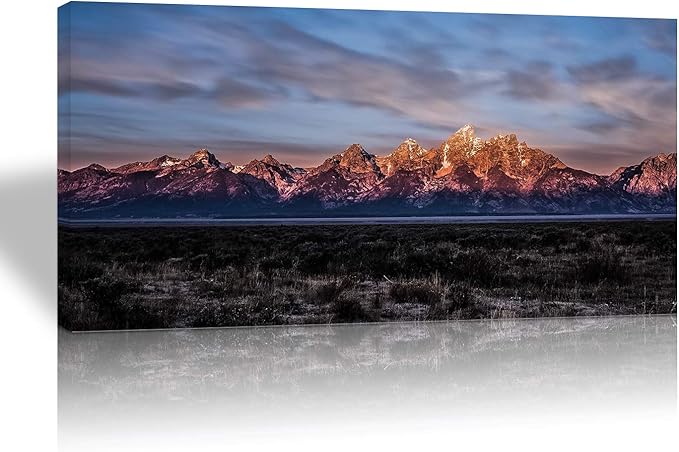 Looife Custom Canvas Wall Art from Your Photo 48x24 inch Frame Personalized Picture Prints Decor Wrapped Canvas Poster for Room Decoration Ready to Hang