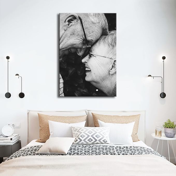 Looife 32"x48" Custom Canvas Prints, Custom Picture Personalized Wall Art with Your Photo on Canvas